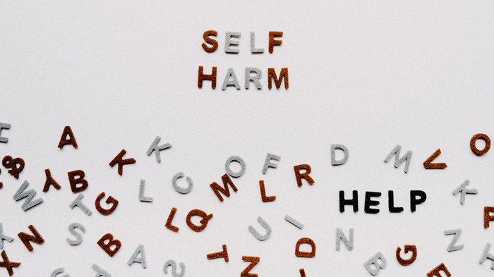 Ilustrasi self harm.