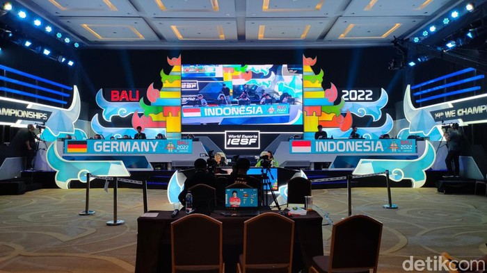 Suasana IESF 14th World Esports Championships Bali 2022
