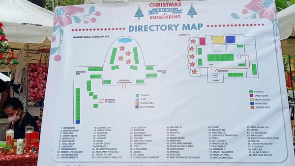 Untuk menikmati acara Christmas Village yang juga bekerjasama dengan Pasar Kelililing ini, tidak ada biaya atau tiket masuk. 