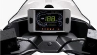 Selain itu, sistem keyless menjadi perlengkapan standar di motor ini, termasuk panel instrumen full digitalnya. Foto: Dok. SYM