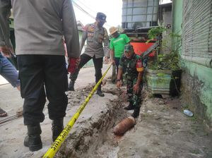 Warga Balikpapan Temukan Mortir Aktif Diduga Peninggalan Perang Dunia ke-2