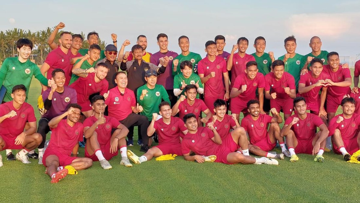 Mochamad Iriawan saat bersama skuad Indonesia di Bali. (Foto: dok.detikcom)