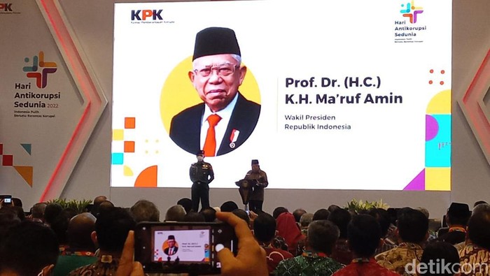 Wakil Presiden Maruf Amin. (Anggi/detikcom)