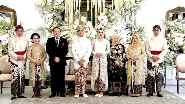 Bamsoet Hadiri Pernikahan Kaesang-Erina