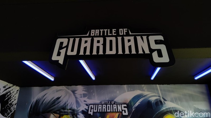 Indonesia Esports Summit 2022, tak hanya menampilkan kejuaraan IESF Bali 2022. Tapi juga menyuguhkan hiburan lain, seperti hadirnya booth Battle of Guardian.