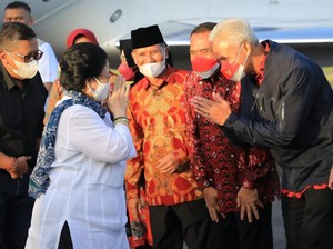 Ganjar Sambut Megawati: Selamat Datang di Jawa Tengah