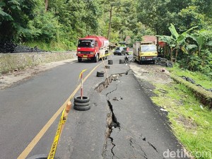Jalur Penghubung Ciamis-Cirebon Amblas
