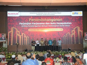 Kejar Target, Kementerian PUPR Teken Kontrak Pembangunan 126 Rusun
