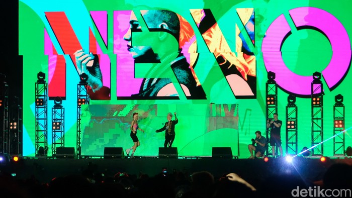 Kibarkan Merah Putih, Nervo Guncang Panggung DWP 2022 Kibarkan Merah Putih, Nervo Guncang Panggung DWP 2022