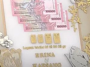Nggak Main-main, Ini Nomor Seri Uang Mahar Kaesang untuk Erina