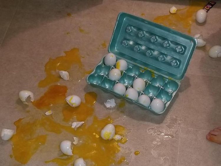 10 Potret Makanan Berantakan Ini Bikin Netizen Tepuk Jidat