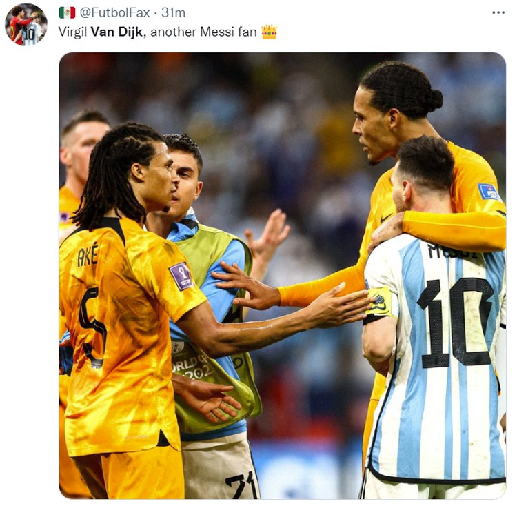 Meme Argentina Kalahkan Belanda di Piala Dunia 2022