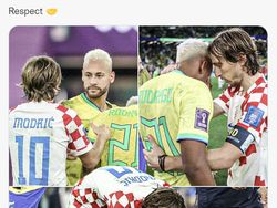 Modric Tua-tua Keladi, Neymar Bersimbah Air Mata