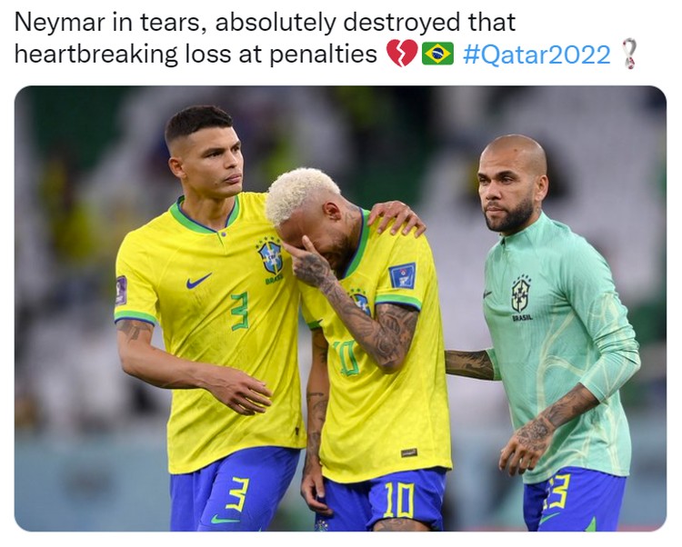 Meme Kroasia Kalahkan Brasil di Piala Dunia 2022