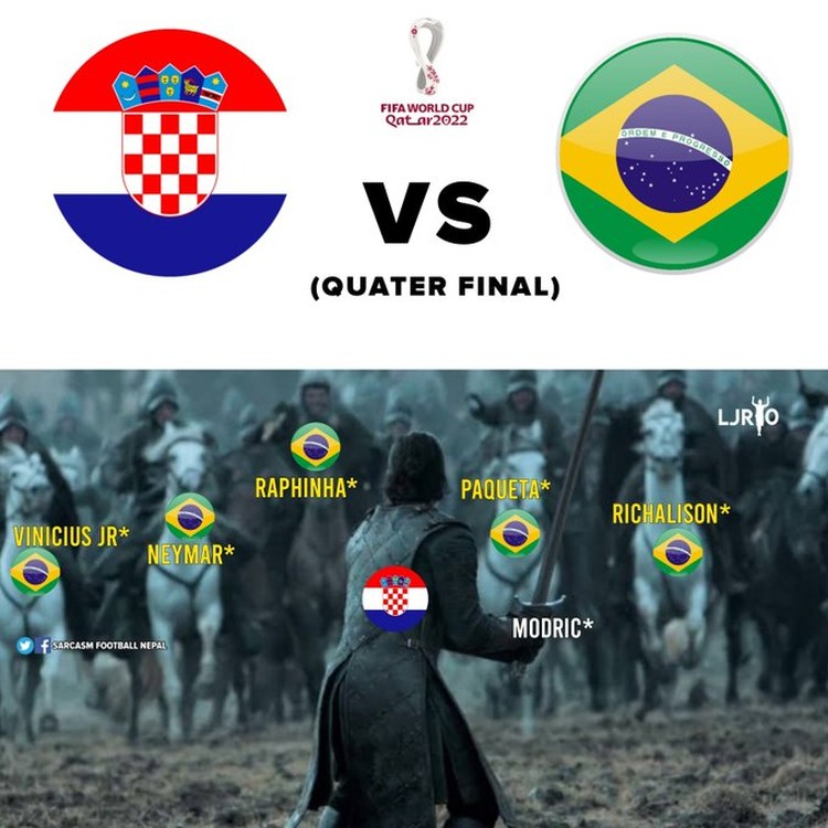 Meme Kroasia Kalahkan Brasil di Piala Dunia 2022 Meme Kroasia Kalahkan Brasil di Piala Dunia 2022
