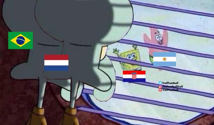 Meme Kroasia Kalahkan Brasil di Piala Dunia 2022