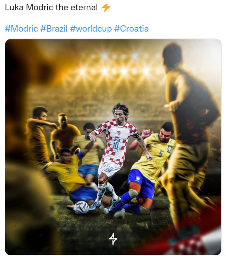 Meme Kroasia Kalahkan Brasil di Piala Dunia 2022
