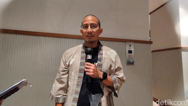 Menparekraf Sandiaga Uno di Semarang, Sabtu (10/12/2022).
