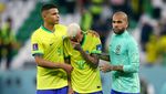 Tangisan Neymar Usai Brasil Tersingkir dari Piala Dunia 2022