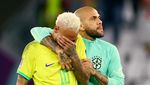 Tangisan Neymar Usai Brasil Tersingkir dari Piala Dunia 2022