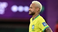 Neymar sempat membawa Brasil unggul 1-0 di extra time, tapi golnya bisa dibalas Kroasia. (Foto: REUTERS/HANNAH MCKAY)