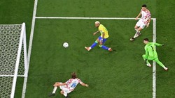 Neymar Cetak Gol, Brasil Ungguli Kroasia 1-0 di Extra Time I