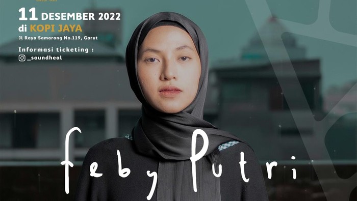 Penyanyi Feby Putri konser di Garut
