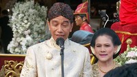 Ungkapan Kebahagiaan Jokowi Usai Akad Nikah Kaesang-Erina