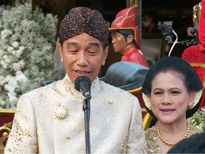 Pesan Jokowi Buat Kaesang Usai Menikah: Kurangi Slengean hingga Terus Rukun