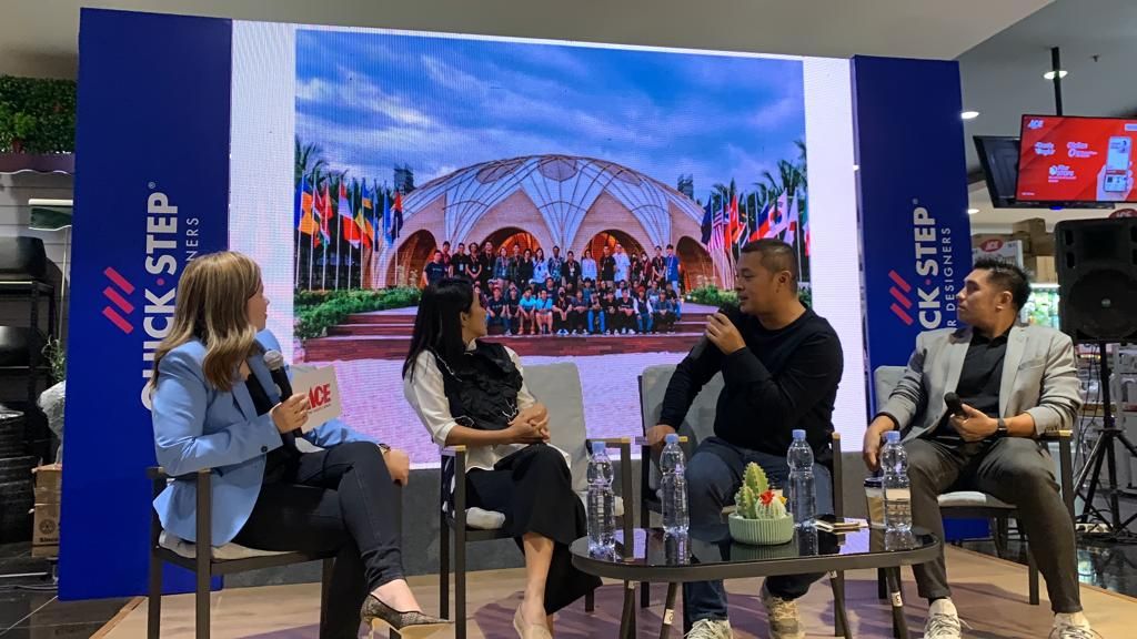 Rubi Roesli, desainer Bamboo Dome KTT G20 Bali Rubi Roesli, desainer Bamboo Dome KTT G20 Bali