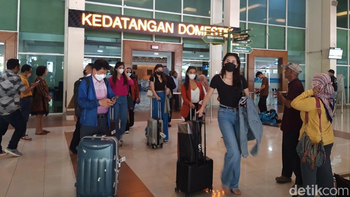 Suasana di Bandara Adi Soemarmo, Boyolali, Sabtu (10/12/2022).