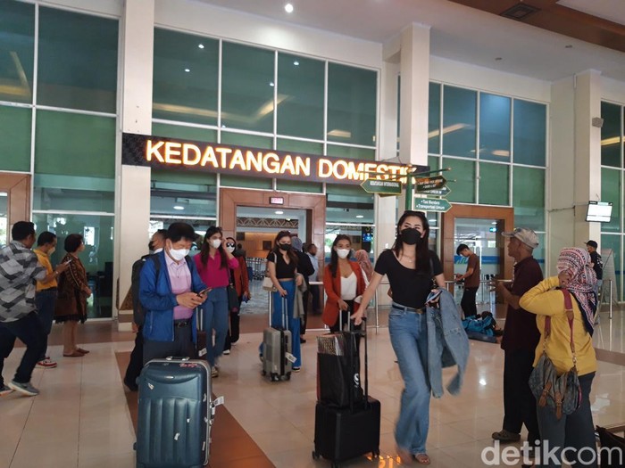 Suasana di Bandara Adi Soemarmo, Boyolali, Sabtu (10/12/2022).