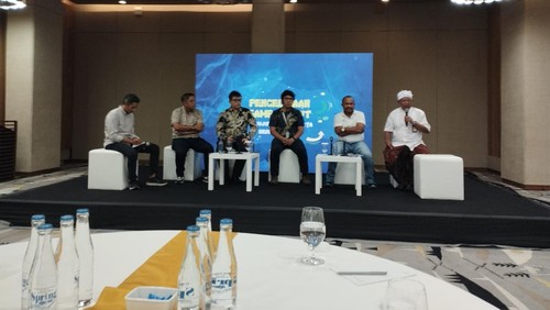 Suasana kegiatan Pengelolaan Sampah Laut, Mewujudkan Pariwisata Berkelanjutan di Hotel Maya, Sanur, Sabtu (10/12/2022). Foto: Nuranda Indrajaya