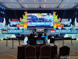 Suasana Seru Kejuaraan Dunia Esports IESF Bali 2022