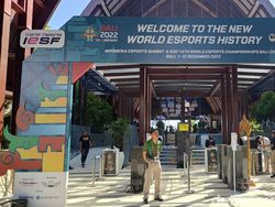 Suasana Seru Kejuaraan Dunia Esports IESF Bali 2022
