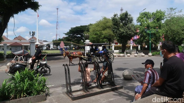 Suasana terkini Gedung Agung Jogja, Sabtu (10/12/2022).