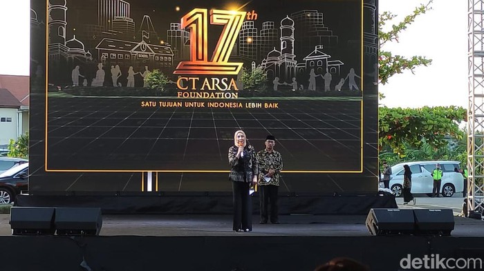 Ulang Tahun CT Arsa Foundation, Sukoharjo, Sabtu (10/12/2022).