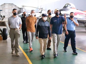 Wapres Kunjungi Museum TNI AU Sebelum Hadiri Akad Nikah Kaesang dan Erina