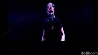 Penampilan Armin van Buuren sukses menggebrak panggung DWP. Foto: Andhika Prasetia/ detikcom
