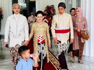 Melihat Tingkah Al Nahyan Cucu Jokowi Bikin Gemas di Pernikahan Kaesang