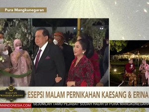 Chairul Tanjung dan Istri Hadiri Resepsi Malam Nikahan Kaesang