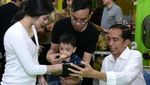Gemas! 10 Gaya Lucu Jan Ethes Saat Makan Durian hingga Es Krim Bareng Jokowi