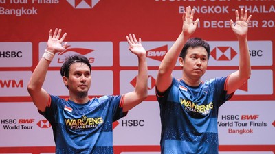 Hendra/Ahsan Gagal Jadi Juara BWF World Tour Finals 2022