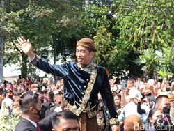 Kirab Kaesang-Erina, Jokowi Minta Maaf Lagi Aktivitas Warga Solo Tergangggu
