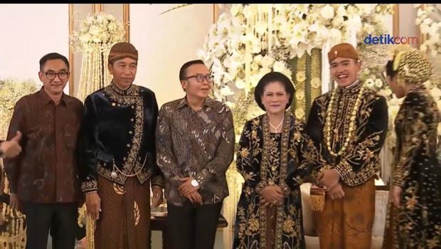 seleb yang datang ke resepsi nikahan Kaesang.