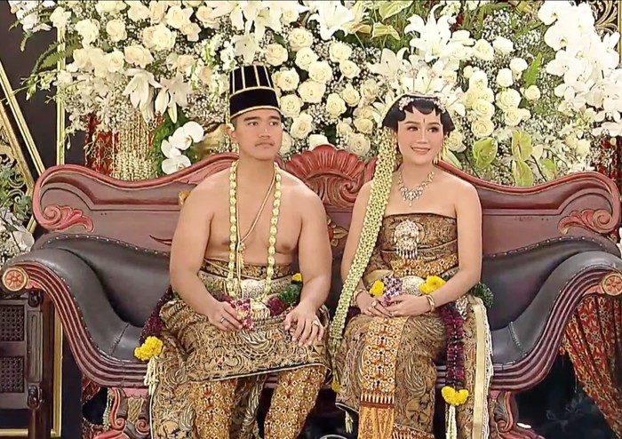 Kaesang Pangarep dan Erina Gudono