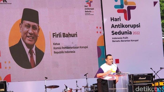 Ketua KPK Firli Bahuri dalam penutupan Hakordia 2022