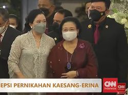 Megawati dan Puan Hadiri Tasyakuran Kaesang-Erina di Puro Mangkunegaran