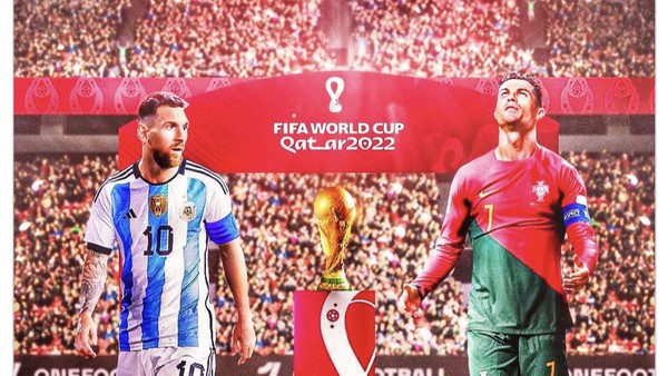 Kandas Impian Netizen, Ronaldo vs Messi di Final Piala Dunia 2022