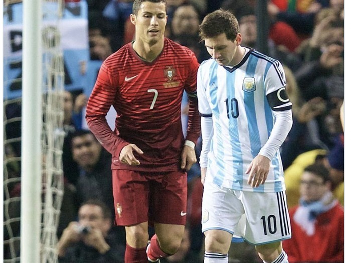 Meme Cristiano Ronaldo dan Lionel Messi di Final Piala Dunia 2022